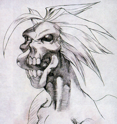 Vampire Savior Lord Raptor sketch