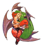 Morrigan Super Puzzle Fighter II Turbo 01