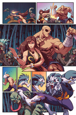 Street Fighter vs Darkstalkers issue 7, Darkstalkopedia