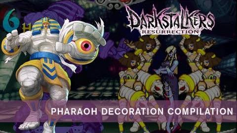 Darkstalkers Resurrection Anakaris Pharaoh Decoration Compilation