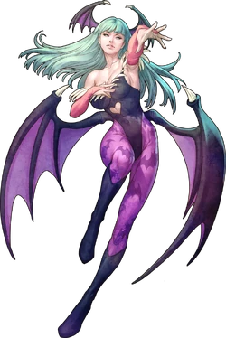 Girl Figure Illustration Anime Morrigan Aensland/All-Rounder ELF