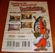 Darkstalkers 3 Official Fighting Guide back