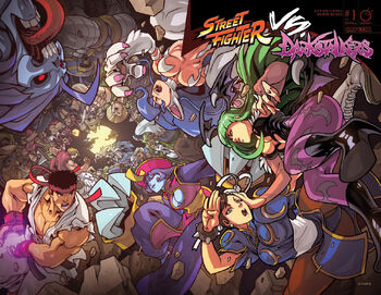 Darkstalkers or Street Fighter Collaboration - The King of