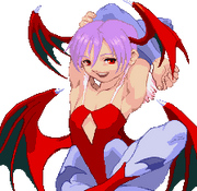 Vampire Savior Lilith winning portrait