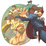 Capcom Fighting Jam, ilustración grupal