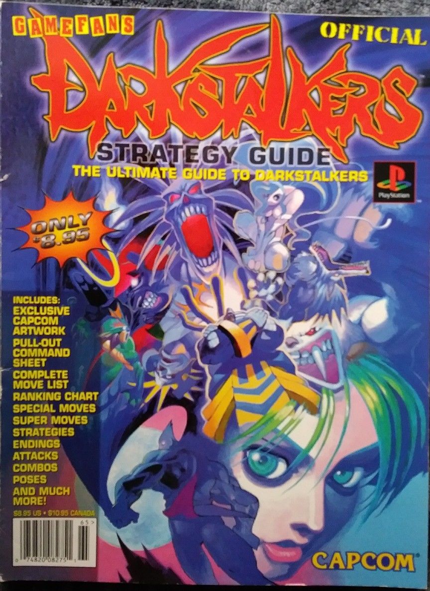 Darkstalkers Official Strategy Guide | Darkstalkopedia | Fandom