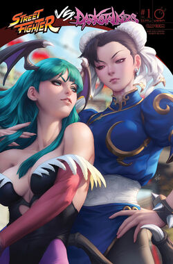 Street Fighter vs Darkstalkers issue 7, Darkstalkopedia