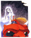 Night Warriors: Darkstalkers Revenge with Orin, his wife.