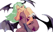 Vampire Savior Morrigan winning portrait