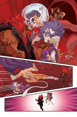 Street Fighter vs Darkstalkers issue 7, Darkstalkopedia