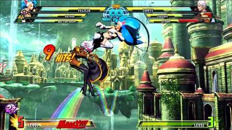 Marvel vs. Capcom 3, demostración de jugabilidad.