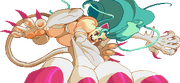 Night Warriors Darkstalkers Revenge Felicia winning Portrait.png