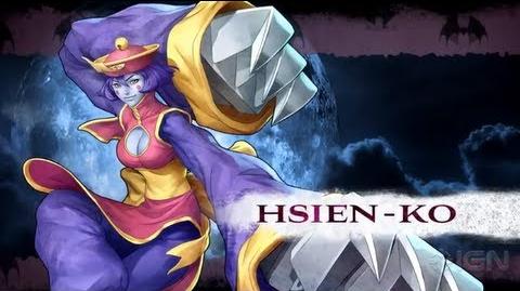 Darkstalkers - Hsien-Ko Moves List