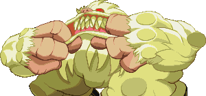 Night Warriors Darkstalkers Revenge Sasquatch winning Portrait.png