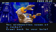 Darkstalkers Anakaris screen