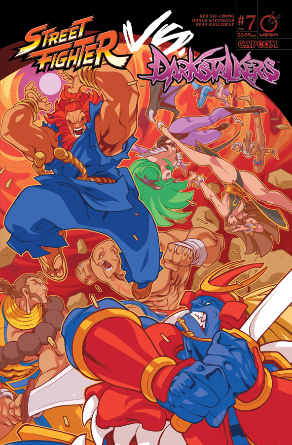 Street Fighter vs Darkstalkers issue 7, Darkstalkopedia