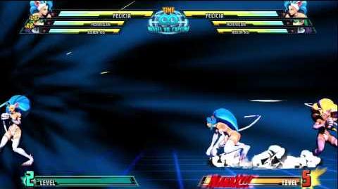 Marvel vs Capcom 3 - Ranges for Felicia's Please Help Me Super