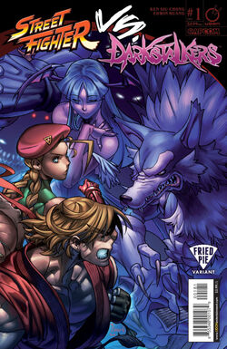 Street Fighter vs Darkstalkers issue 7, Darkstalkopedia