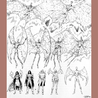 An illustration of Avangion Metamorphosis