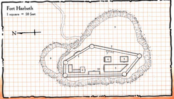 Fort Harbeth Map