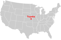 Topeka-map