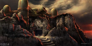 A Dogan, as depicted by Gregory Hill (possibly for the by-then upcoming Dark Tower Movie).