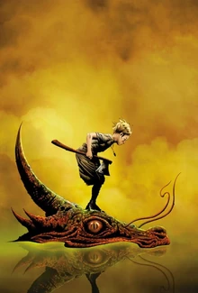 Tim Ross faces a Dragon in the Wind Through the Keyhole 