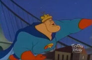 comet guy’s appearance from smarter than a speeding bullet