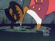Darkwing: "No.I feel it in my foot.Get Me Out Of This!"