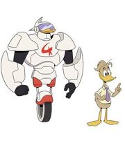 DuckTales 2017 - Fenton and Gizmoduck