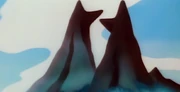 The eponymous "twin beaks".
