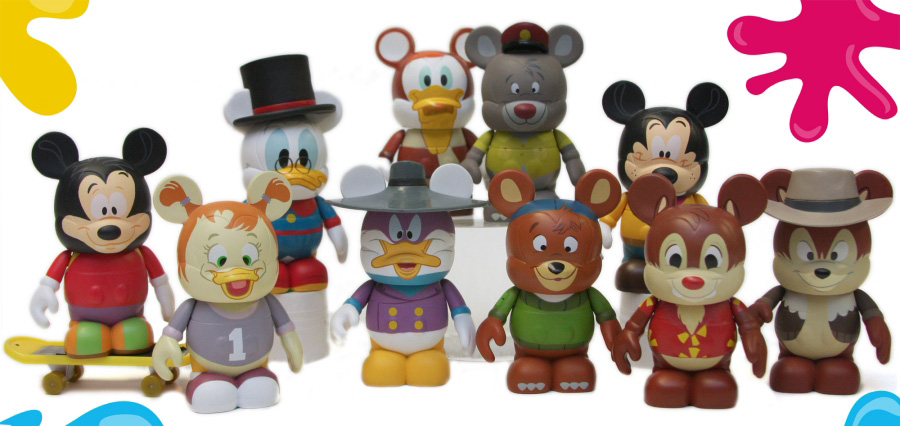 Disney Collectibles Toys Figures Lot Junk Drawer Vinylmation Duck Tales  Mickey