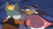 Darkwing Duck holding Nodoff