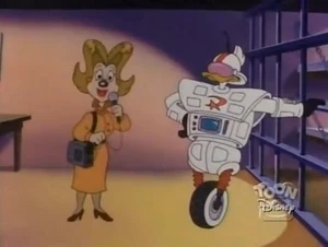 Up Up and Awry - Walters interviews Gizmoduck