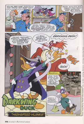 Highspeed Hijinks Page 1