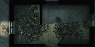 Комната, заражённая ядовитым мхом.