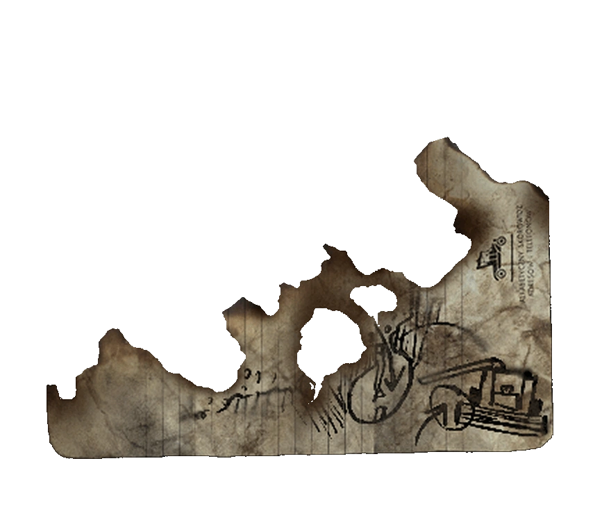 Burned Page With a Map Darkwood Wiki Fandom