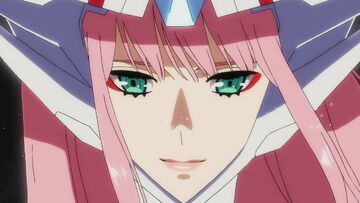 Anime Cartoon Characters Zero TWO 02 Pink Long Straight Wig Cosplay  PartyA^dm | eBay