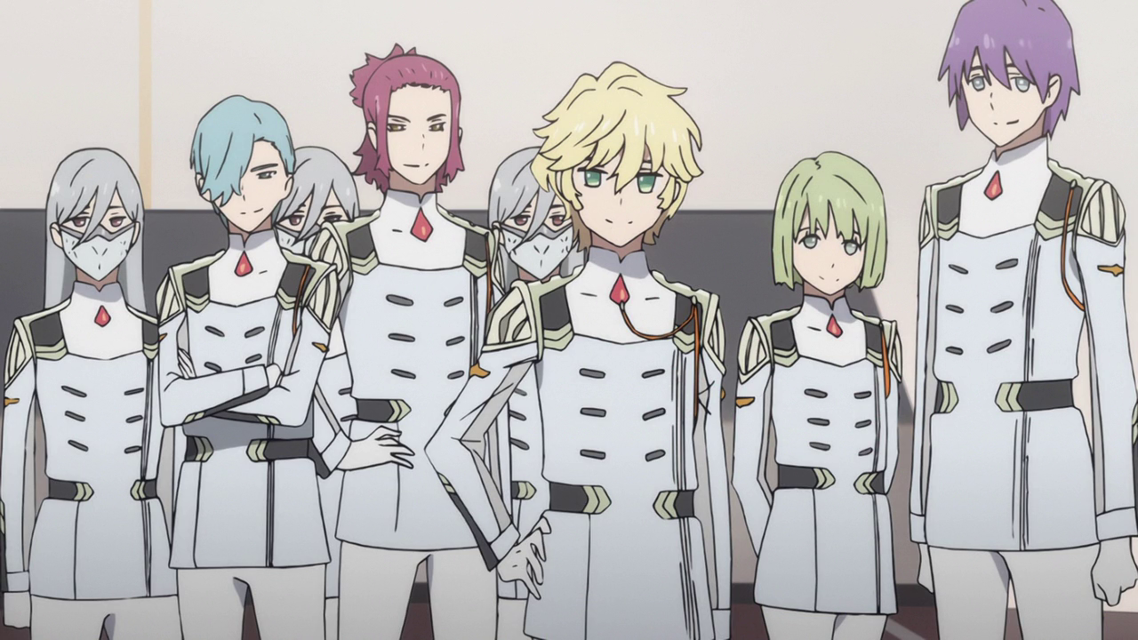 Characters appearing in DARLING in the FRANXX Anime