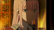 Zero Two pout