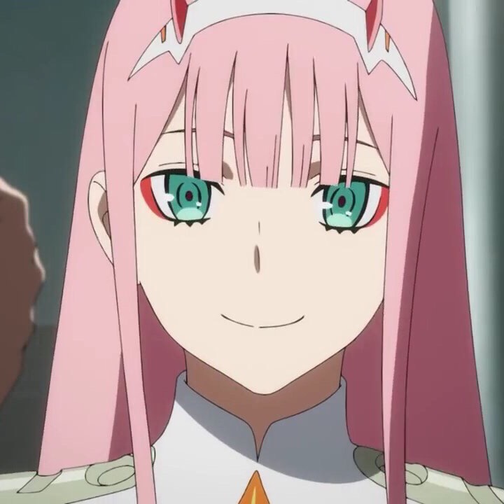 Image of Zero Two from Darling in the FranXX anime