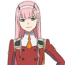 Anime character from darling in the franxx