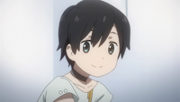 Hiro as a child