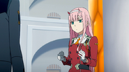 Zero Two trying to grasp "humanity"