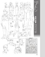 Futoshi's reference from the Darling in the FranXX Materials Book (Animedia February 2018 Issue)