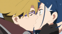 Goro and Ichigo kiss