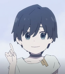 Hiro as a child when he gave himself a name.