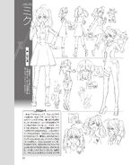 Miku's reference from the Darling in the FranXX Materials Book (Animedia February 2018 Issue)