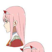 Darling In The Franxx Zero Two Crop Roblox