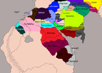 Karte von Harad Halb